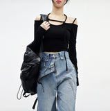 [NONCODE] Lamir Strap Off T-shirt