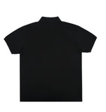 Clover Smile Embroidery Pique Short Sleeve T-shirt