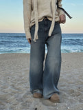 Snug V-neck Muffler Knit