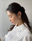 Ozuah Cubic Butterfly Earrings (Silver Needle)