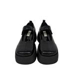 6cm Round Platform Sole Mary Jane Loafers