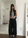 Cons Ribbon Lace Square Neck Strap Sleeveless