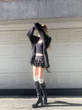 Gania Mohair Loose-Fit Cardigan