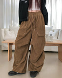 Melty Rivet Corduroy Wide Pants