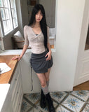 Miview Wrap Skirt Pants
