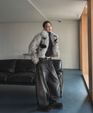 Luffy Laser Balloon Denim Pants