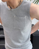 Duff Rivet Pocket Sleeveless