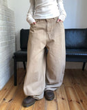 Croon Back Pocket Studded Cotton Pants