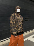 Military Camo Shell Parka