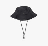 Safari snap button string bucket hat