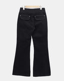 Loen Low-Rise Bootcut Banding Pants
