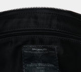 EYELET LEATHER SADDLEBAG