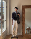 Fate Semi-Wide Cotton Pants