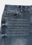 PINCH WIND SEMI WIDE DENIM PANTS