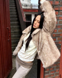 Nure Lace Off-Shoulder T-Shirt