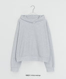 Felpa Waffle Over Hoodie