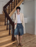 Summer Linen Overfit Blazer