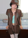 TIE SHEER SHIRT
