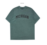 Pigment Overfit Michigan Short Sleeve T-Shirt