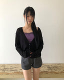 Zelle Deep V-Neck Cardigan