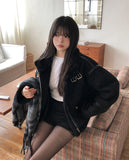 [U-BASIC] Glee Basic Brushed Boat Neck Long Sleeve