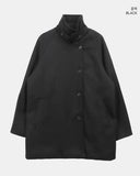 Moochi Balmacaan Over Wool Midi Coat