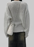 Latte Mesh Knit Zip-Up