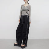 Roiti See-Through Two-Way Cardigan