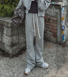Resin flare fit banding pants