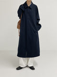 Oz Overfit Long Mac Coat