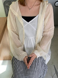 Metten See-Through Hood Boxy Shirt