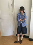 Hachini Basic Check Long Sleeve Shirt
