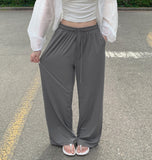 Cooling Banding Span Straight Pants
