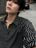 Oasis Stripe Satin Shirt