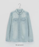 Runpony Pocket Washing Denim Shirt