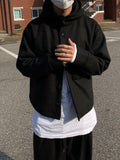 Uni Crop Hoodie Short Coat
