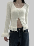 Vuan Fringe Cardigan