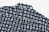 nurse linen check shirt