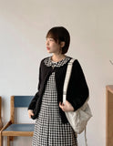 Nyulidi One Button Knit Cardigan