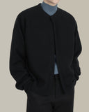 Hidden wool cardigan