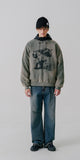 Run Picture Dyeing Sweatshirt