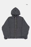 Hibbing hooded over denim jumper