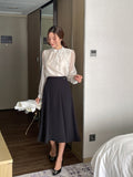 Mion Flare Midi Skirt