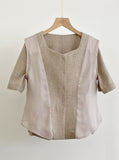 Renne Peplum Jacket (Belt Set)