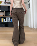 Vine Shibori Back Pocket Bootcut Pants