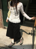 Terra Wide Bermuda Pants