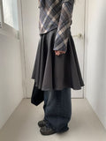 Kinnes Flare Banding Midi Skirt