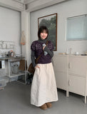 Nanato Color Span Polar Long Sleeve Tee