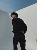 Ness V-neck bamboo knit