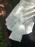 [Bag set] Palan Dot Frill Layered Sleeveless Set